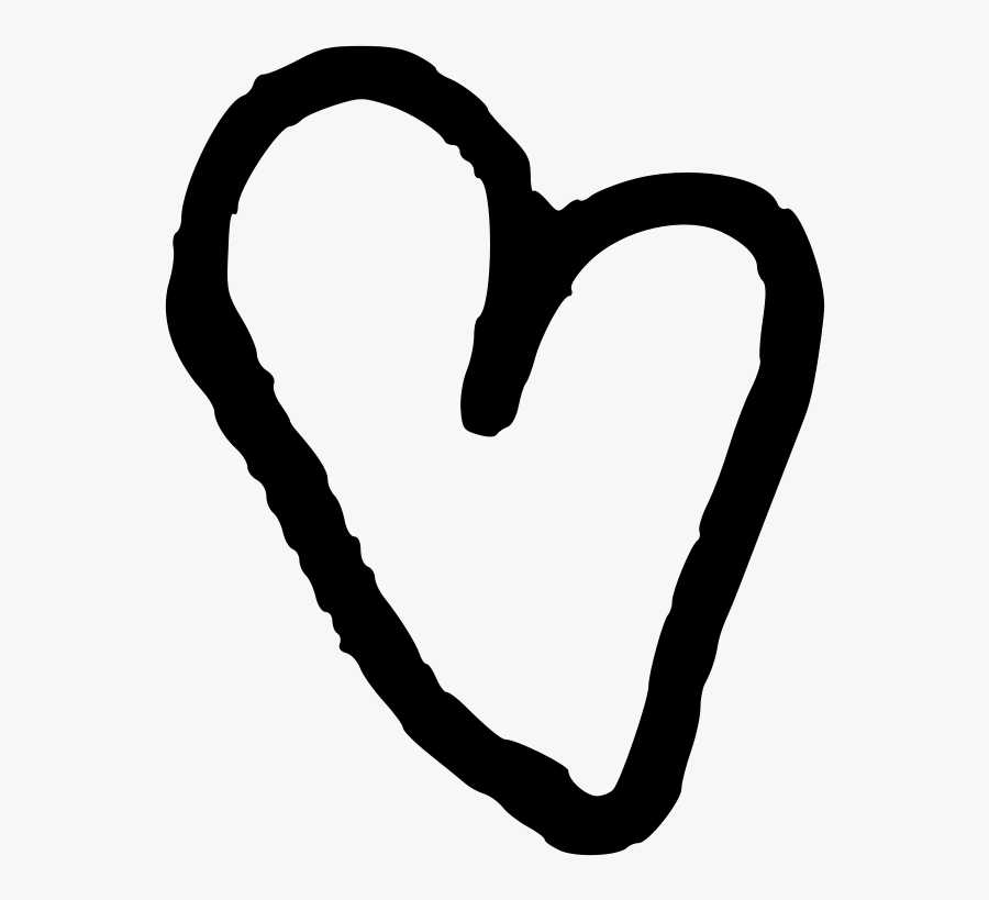 Clip - Art - Heart - Outline - Clip Art, Transparent Clipart