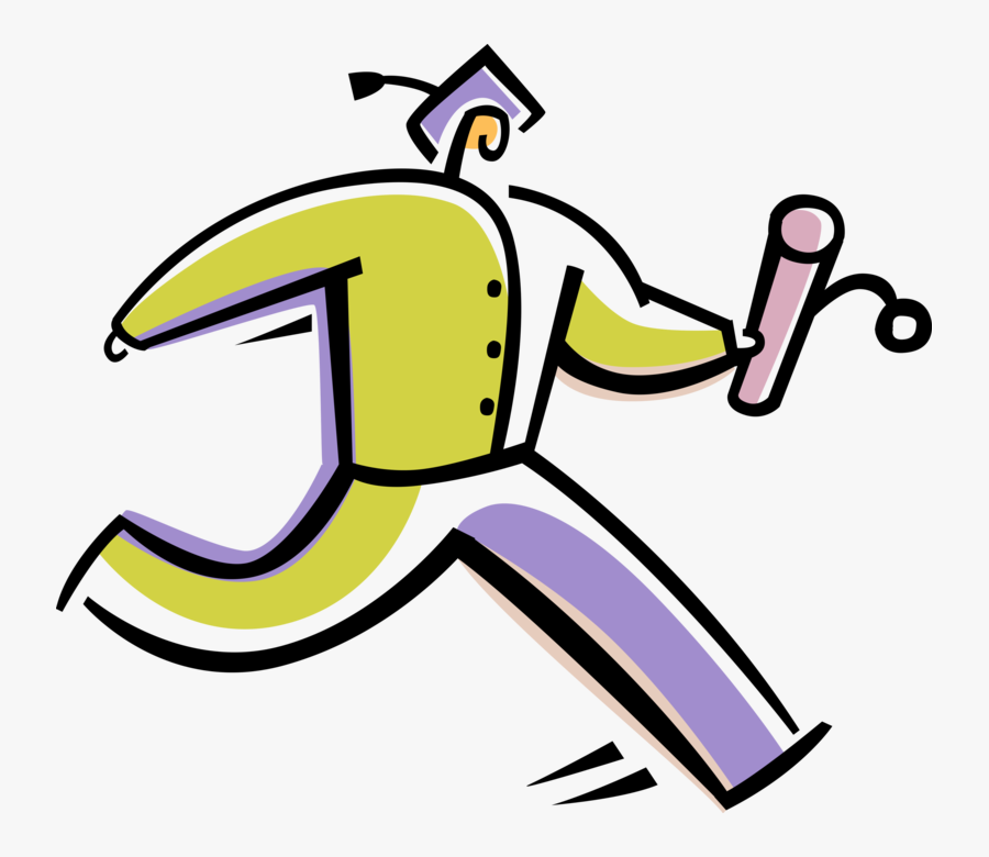 Vector Illustration Of High School, College And University, Transparent Clipart