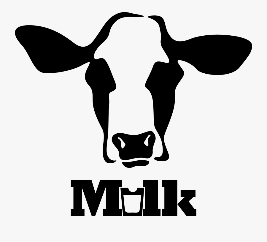 Dairy-cow - Milk Logo Png, Transparent Clipart