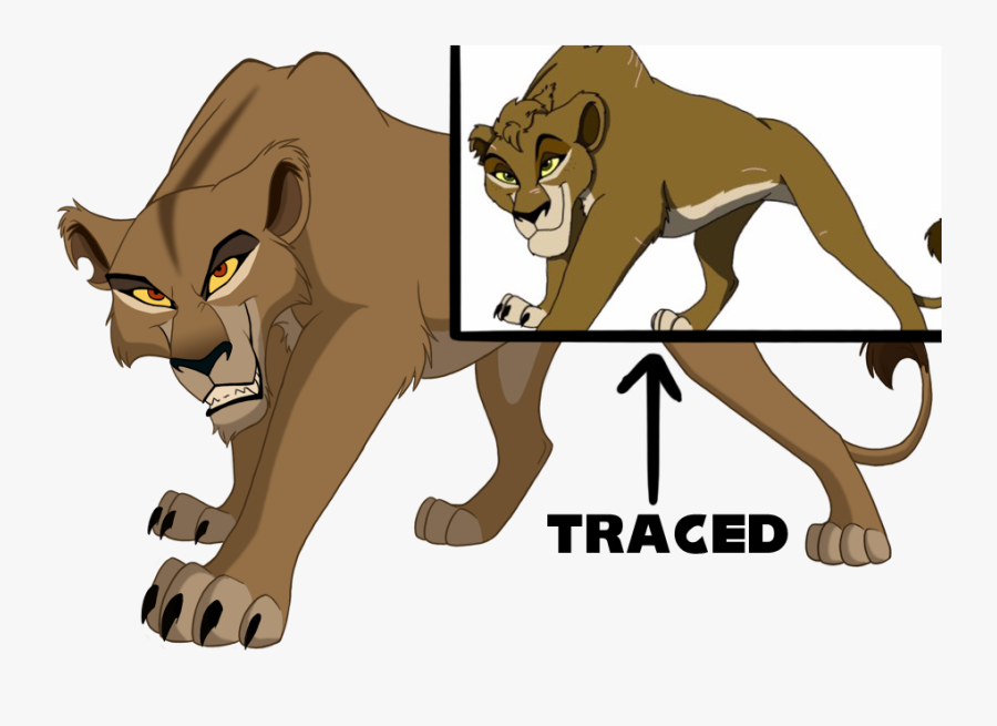 Zira Lion King, Transparent Clipart