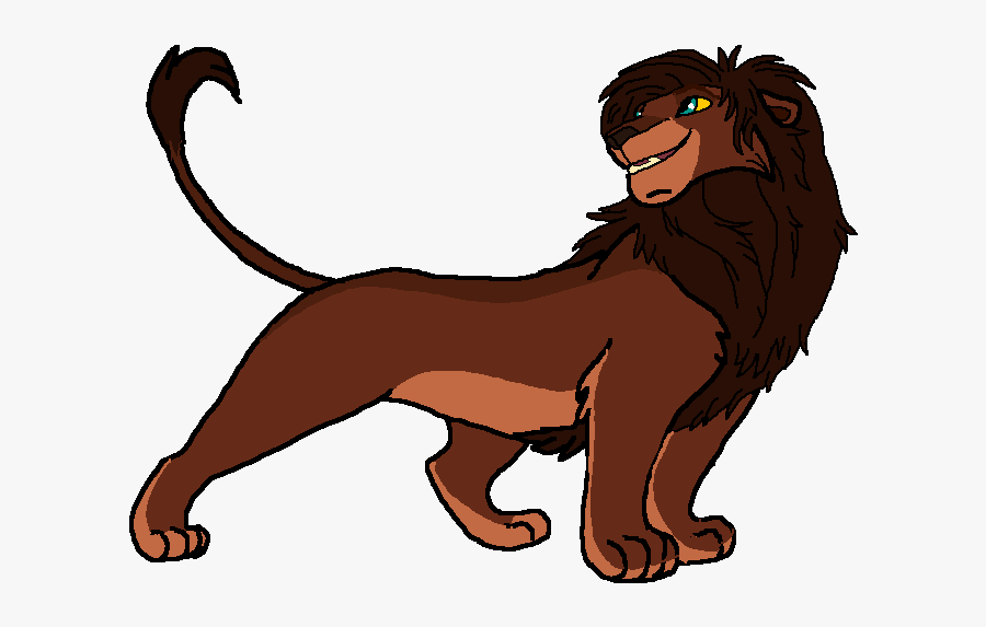 Masai Lion, Transparent Clipart