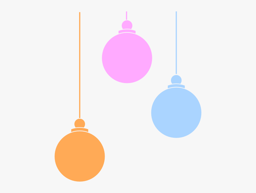 Christmas Ornaments Clip Art - Xmas Ball Vector Png, Transparent Clipart