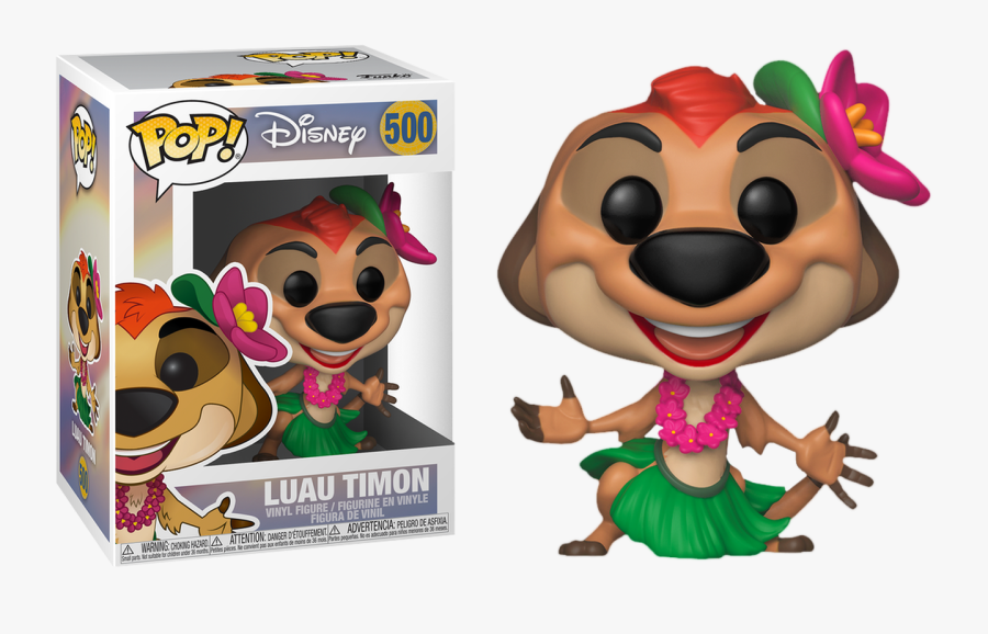 The Lion King - Funko Pop Luau Timon, Transparent Clipart