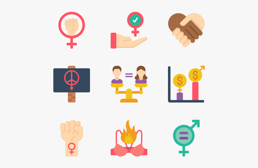Feminism, Transparent Clipart