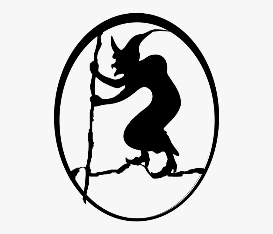 Image Result For Halloween Scherenschnitte Witch Silhouette, - 5 Equations Where The Difference Is Equal, Transparent Clipart