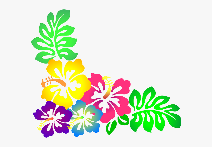 Pin By Cathy Westover - Hawaiian Luau Clip Art, Transparent Clipart