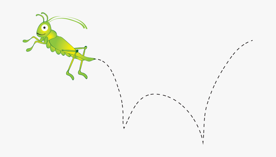 Transparent Grasshopper Png - Grasshopper Hop Clipart, Transparent Clipart