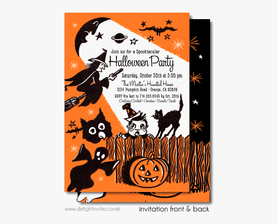 Transparent Halloween Party Png - Halloween, Transparent Clipart