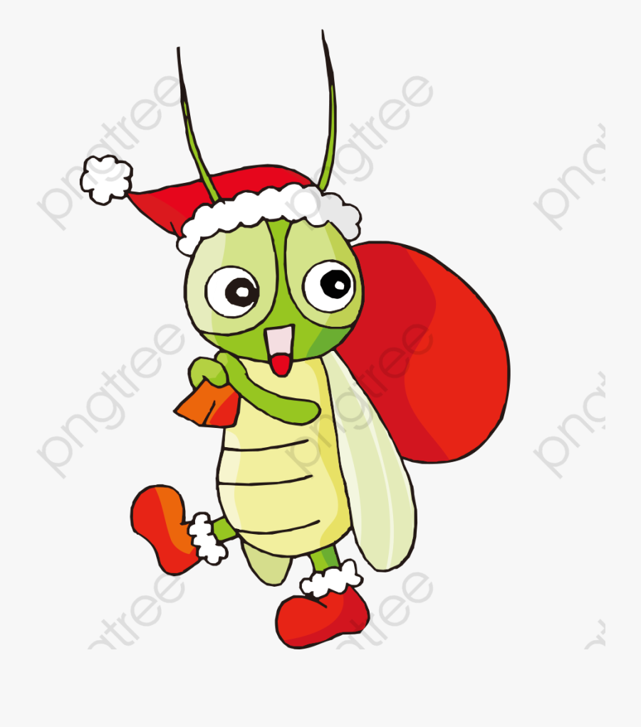 Cartoon Grasshopper, Cartoon Vector, Grasshopper Clipart,, Transparent Clipart
