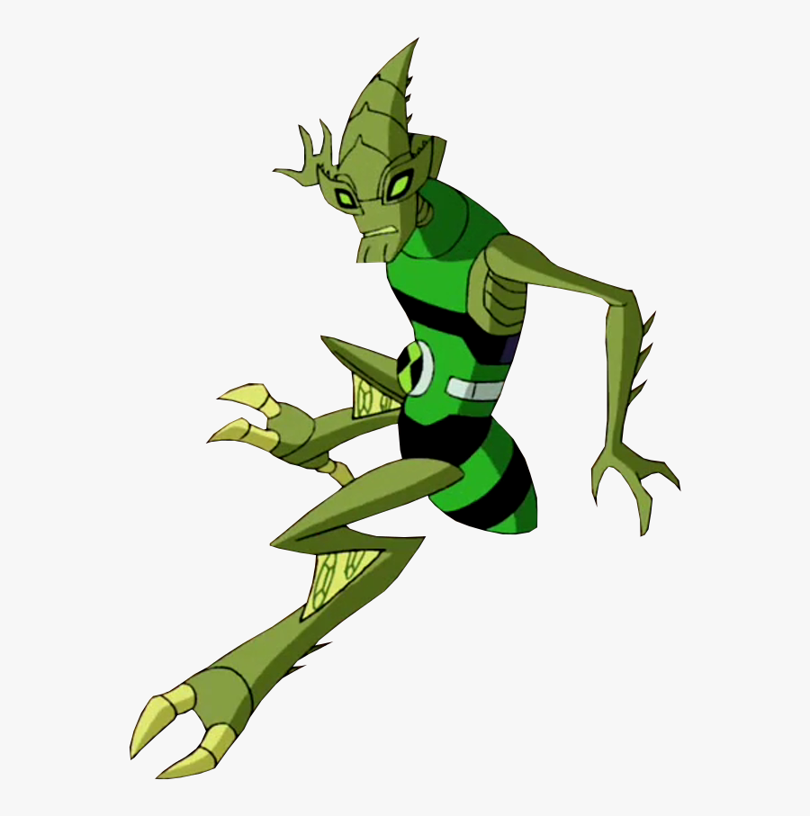 Cartoon Network Wiki - Ben 10 Alien Grasshopper, Transparent Clipart