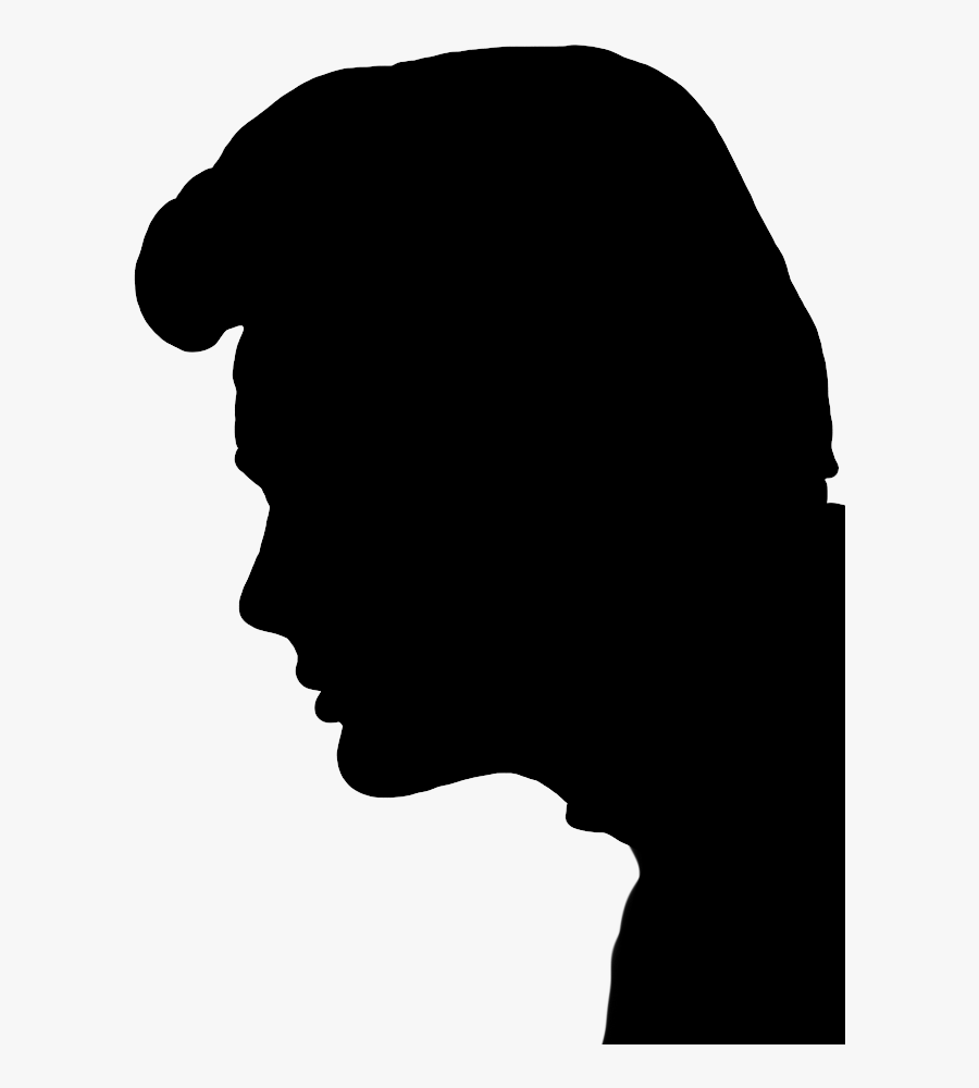 Face Silhouette - Man Face Silhouette Png, Transparent Clipart