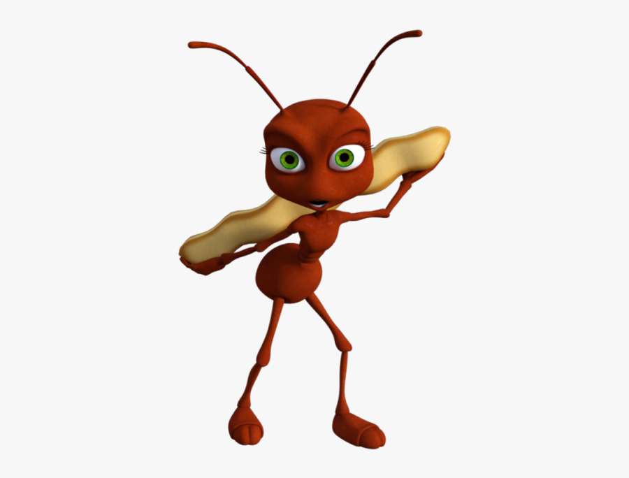 Worker Ants Image Design - Hormigas Obreras En Caricatura, Transparent Clipart