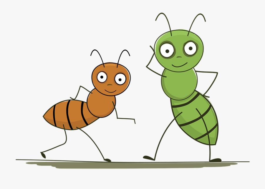 Ants, Insects, Cartoon, Wildlife, Nature, Funny, Animal - มด การ์ตูน, Transparent Clipart
