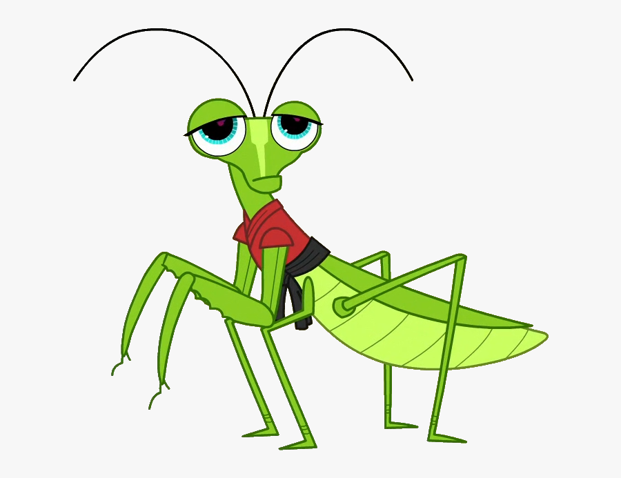 Grasshopper Clipart Comic - Cricket Insect Png Cartoon, Transparent Clipart