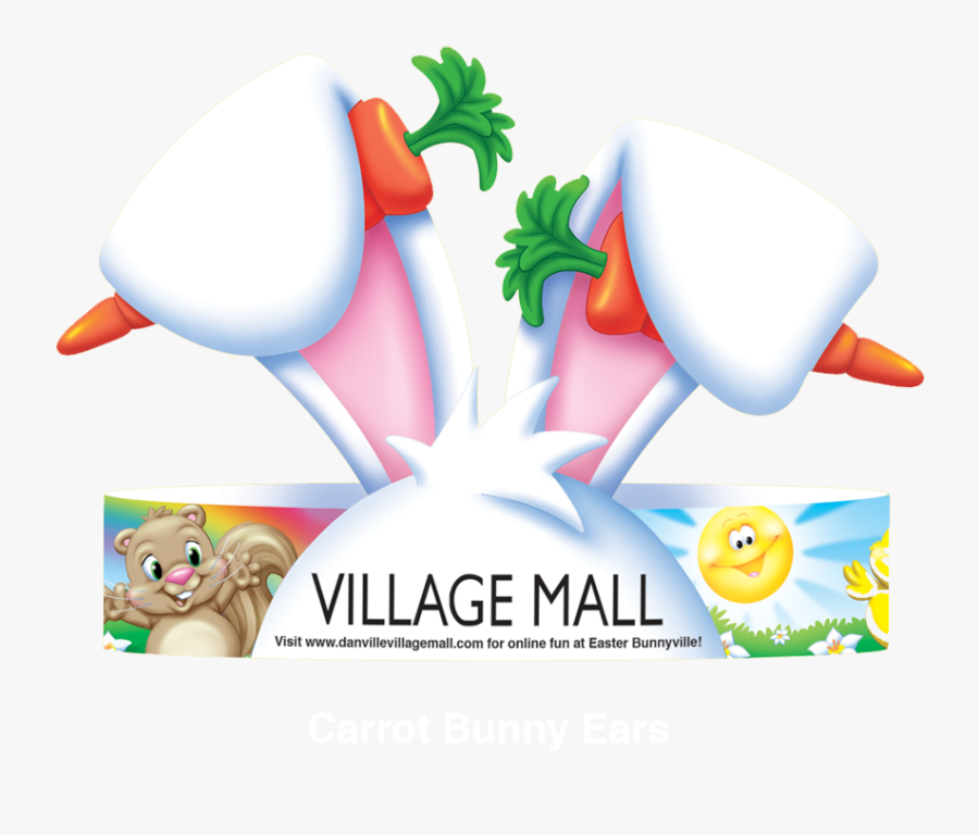 Transparent Easter Bunny Ears Png - Cartoon, Transparent Clipart