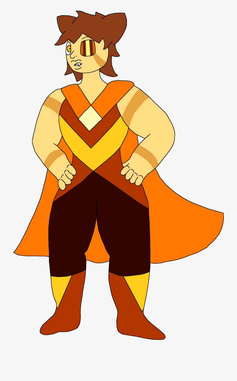 Steven Universe Tiger's Eye, Transparent Clipart