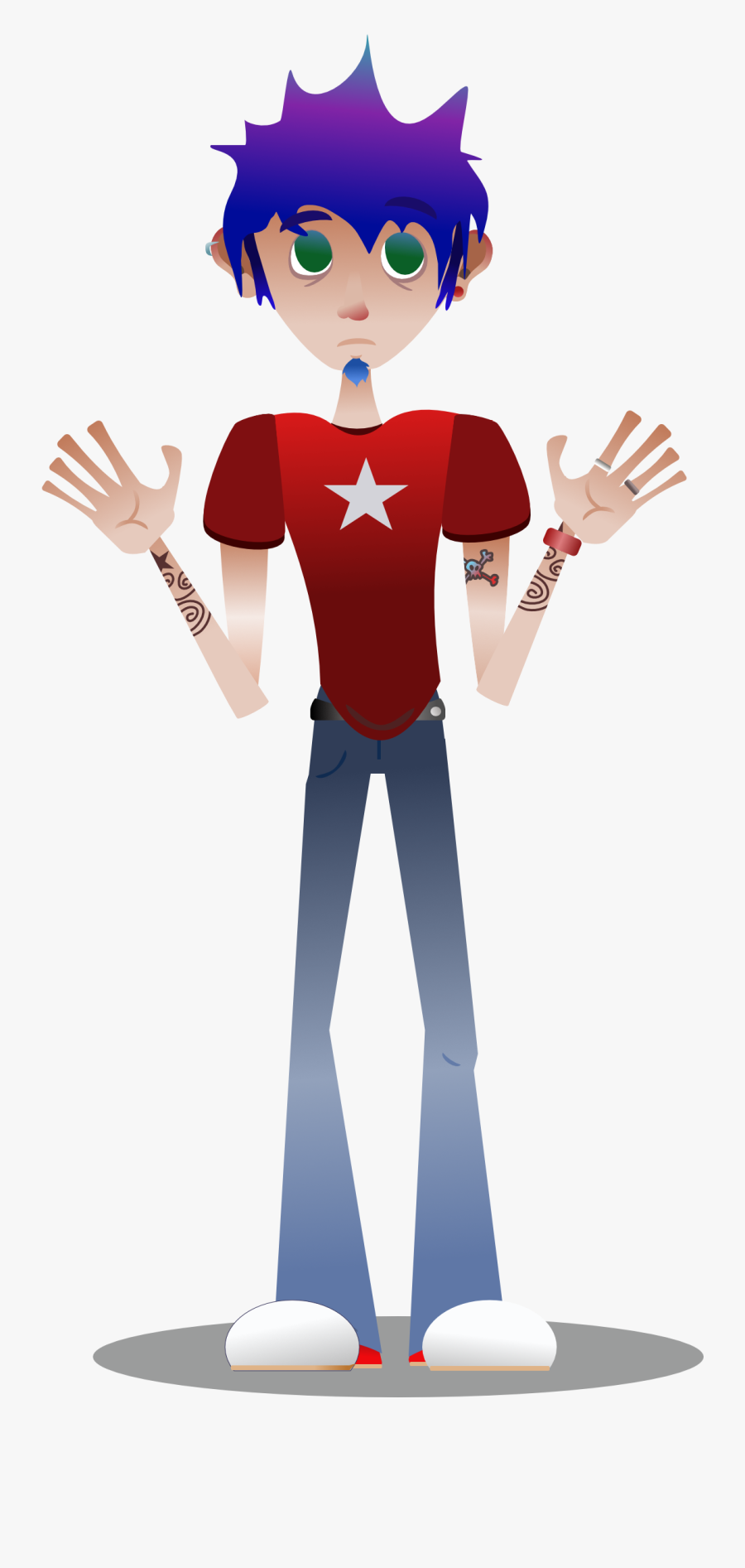 Boytest - Cartoon, Transparent Clipart