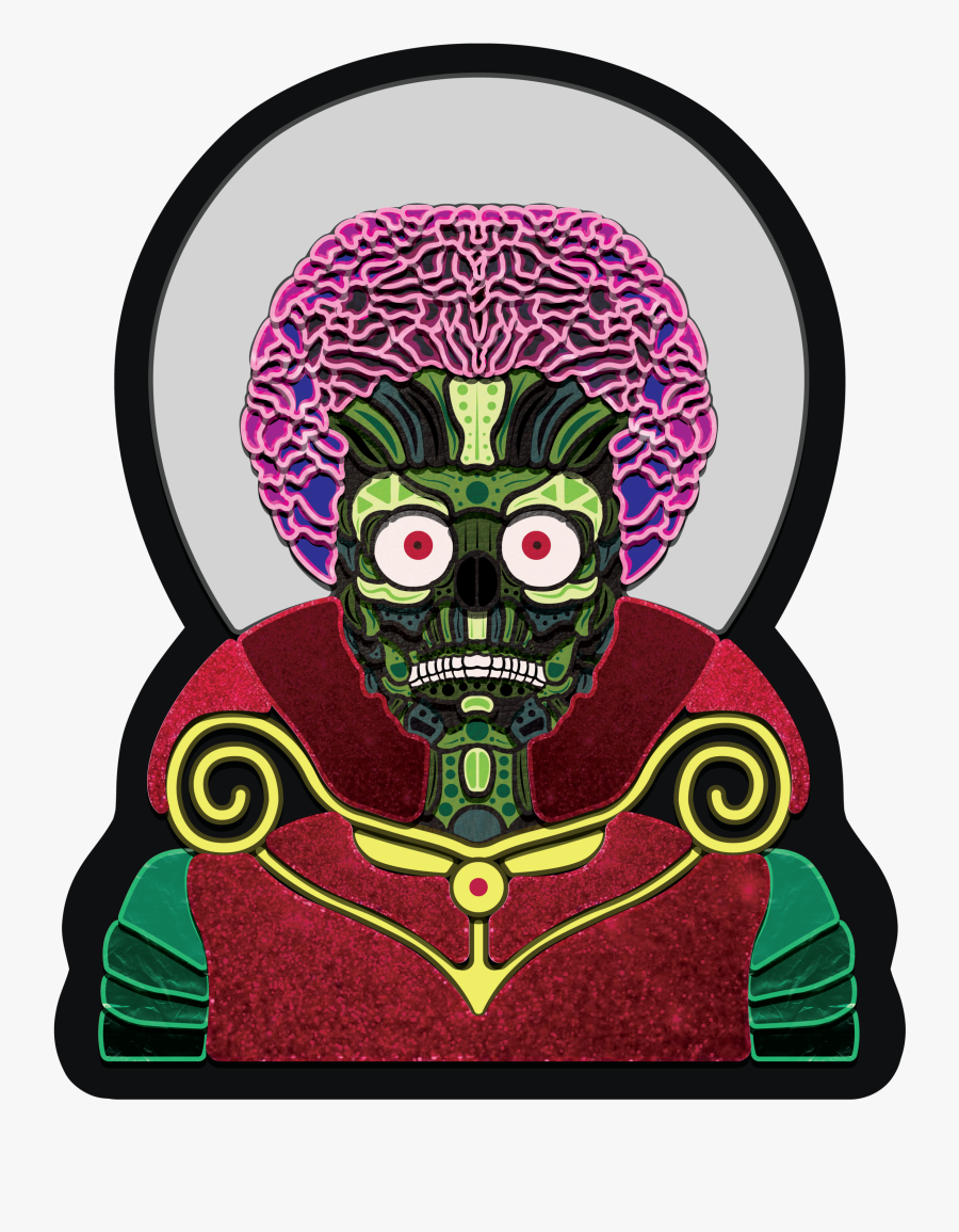 Mars-attack, Transparent Clipart