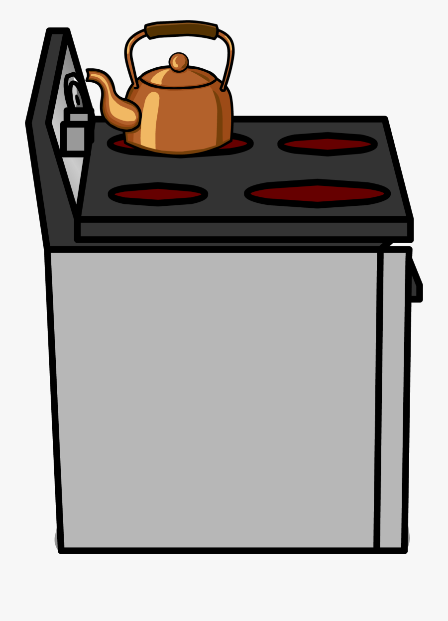 Graphic Library Image Stove Sprite Png Club Penguin, Transparent Clipart
