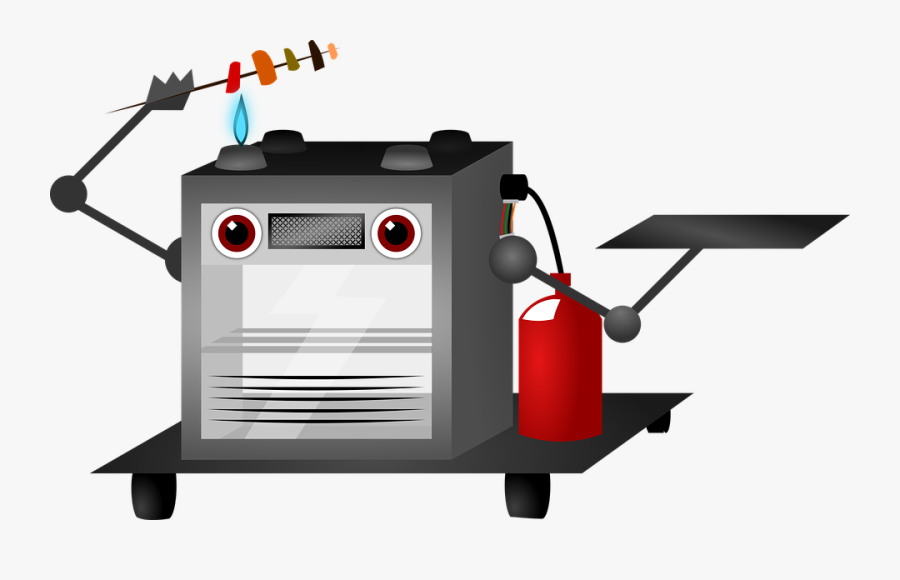 Stove, Character, Kitchen, Cook, Cartoon, Home, Fun, Transparent Clipart