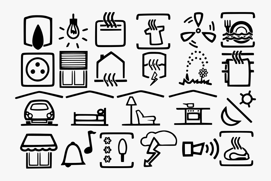 Electricity Symbols Clip Art - Free Symbols Clip Art, Transparent Clipart