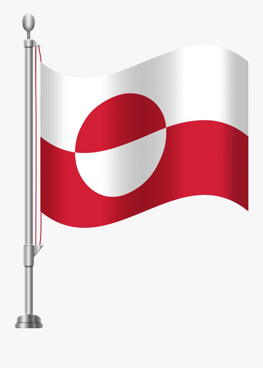 Greenland Flag Png Clip Art, Transparent Clipart