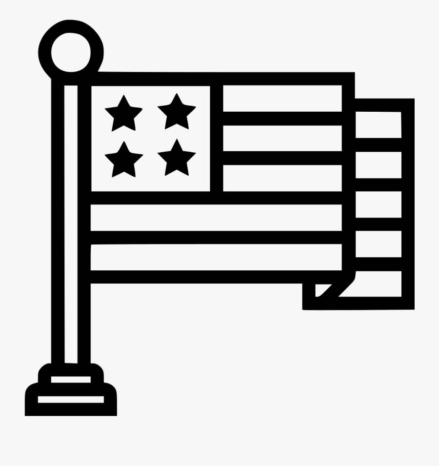 American Flag - Flag Of The United States, Transparent Clipart