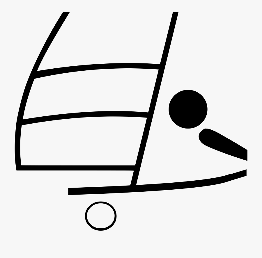 Land Sailing Blokart Pictogram - Blokart Pictogram, Transparent Clipart