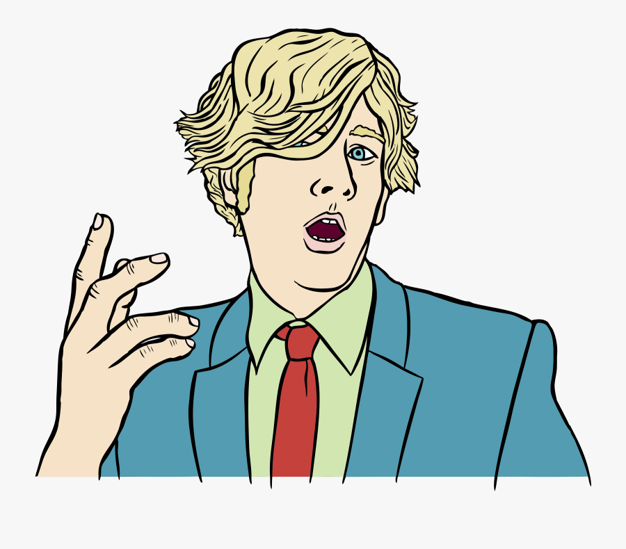 Transparent Person Talking Png - Person With Speech Bubble Png, Transparent Clipart