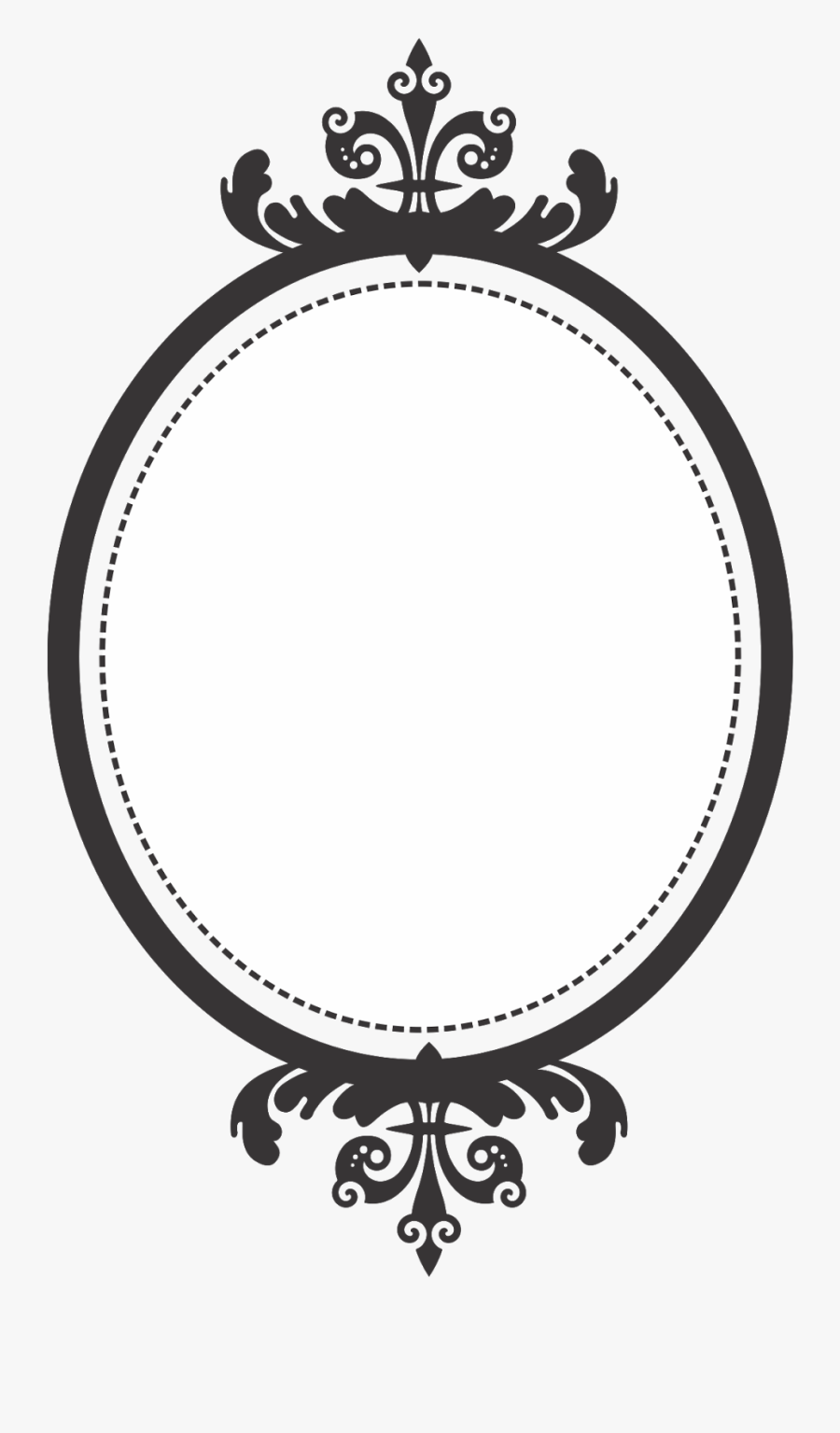 Transparent Oval Png - Transparent Vintage Oval Frame Png, Transparent Clipart