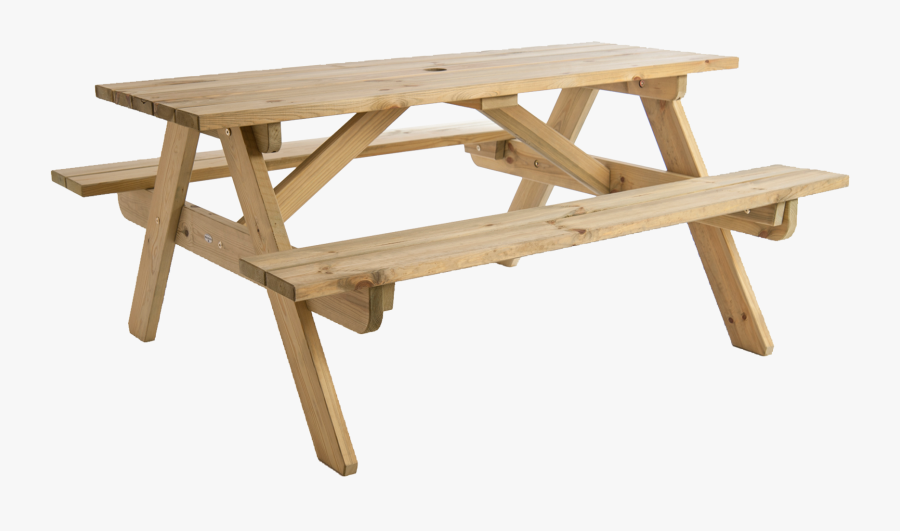 Clip Art Bench Garden Furniture A - Transparent Background Picnic Table Clipart, Transparent Clipart