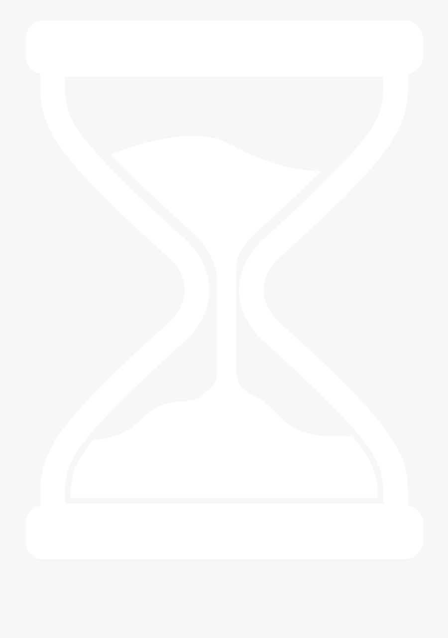 Clip Transparent Stock Hourglass Clipart Basic - Icon Sand Clock White, Transparent Clipart