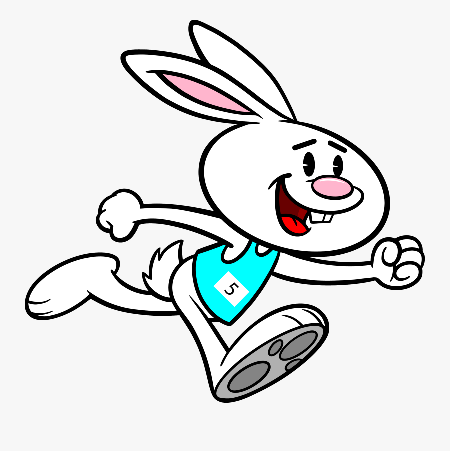 Hippity Hop Marathon / Half Marathon / 5k / Cottontail - Running In Marathon Drawing, Transparent Clipart