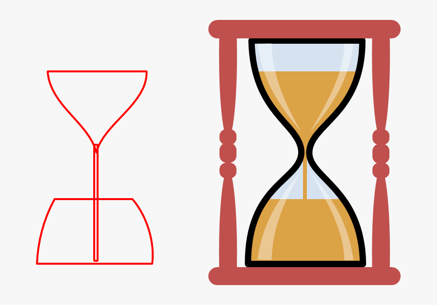 Animation - Hourglass - Hour Glass Animated Png, Transparent Clipart