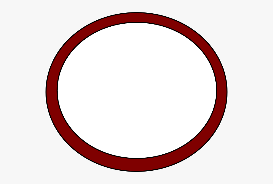 Oval Clipart Red Oval - Romanian Orthodox Reunification Cathedral, Transparent Clipart