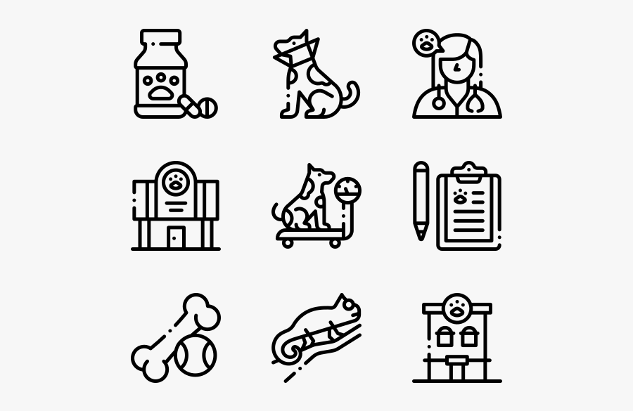 Veterinary - Work Icon, Transparent Clipart