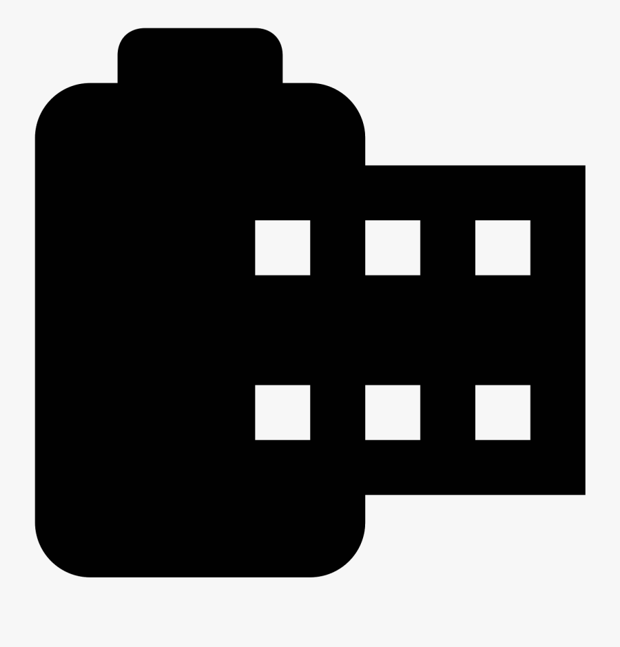 Film Roll Icon - Icon, Transparent Clipart
