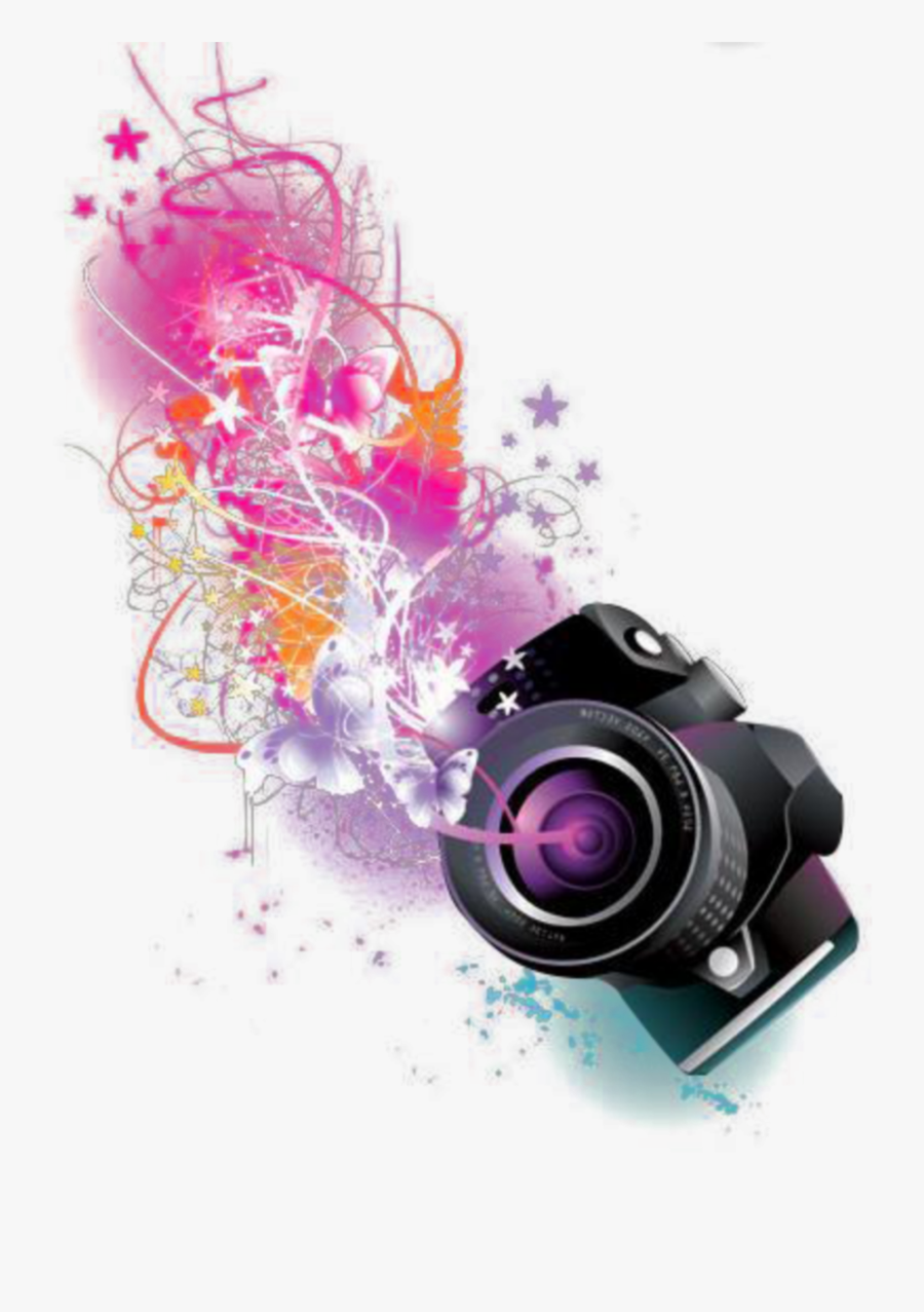 #ftestickers #watercolor #clipart #camera #abstract - Watercolor Camera Png, Transparent Clipart