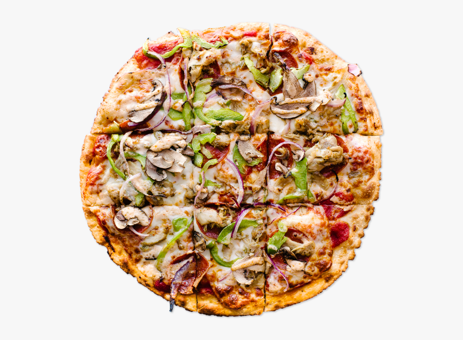 Azzip Funky Chicken Pizza, Transparent Clipart