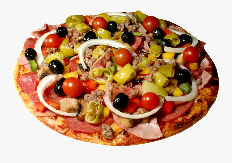 Pizza Clipart Vegetarian - Pizza Png, Transparent Clipart