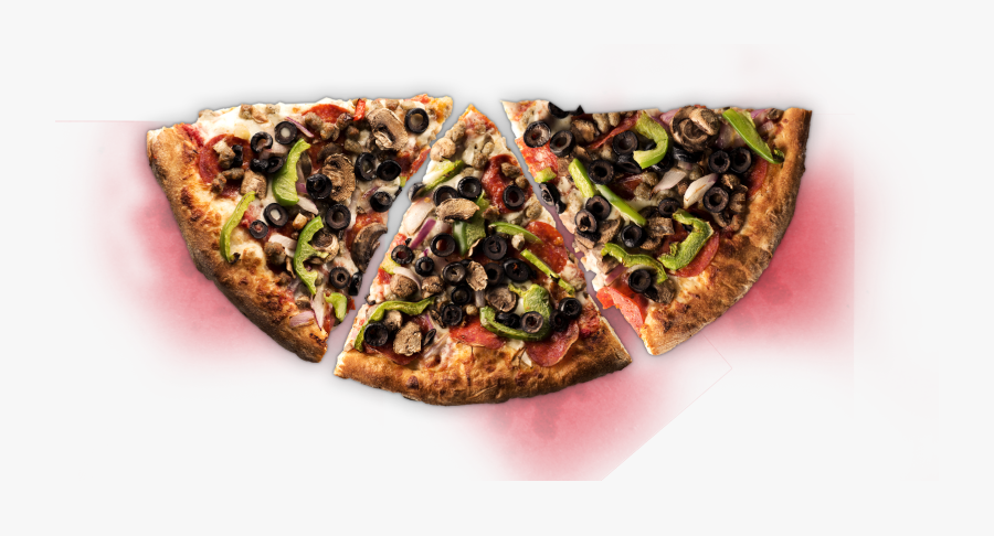 California-style Pizza, Transparent Clipart