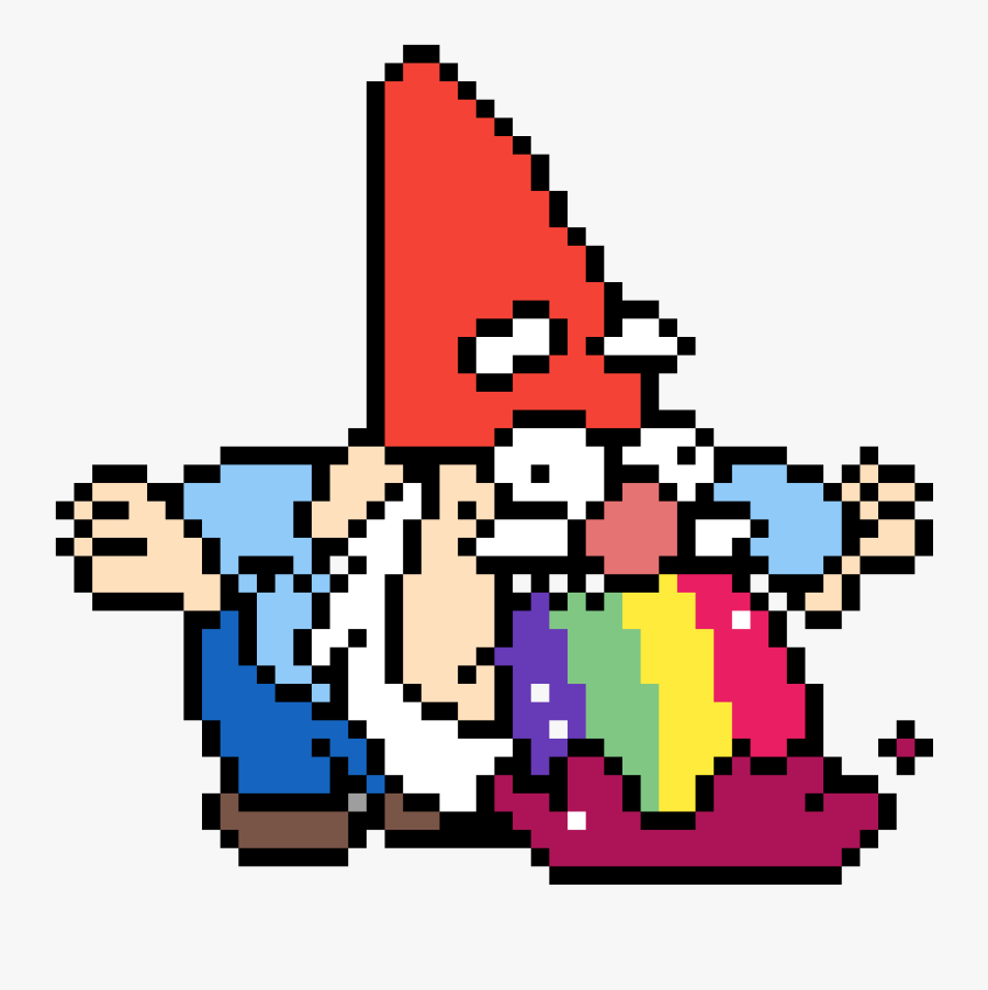 Gravity Falls Garden Gnomes - Pixel Gravity Falls, Transparent Clipart