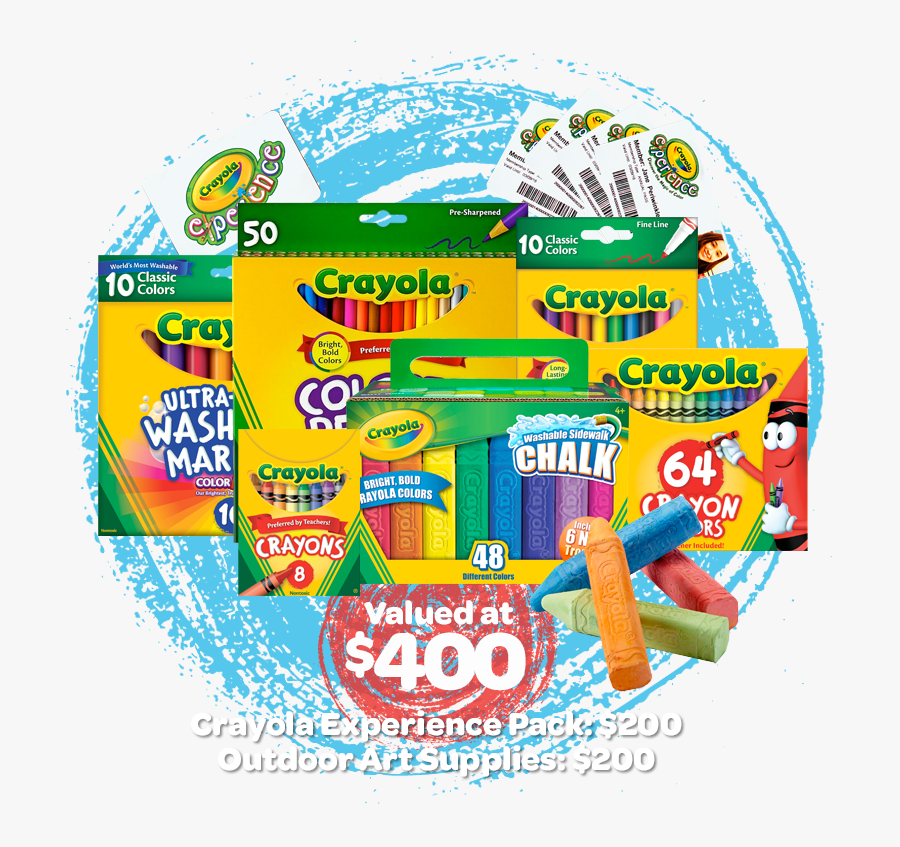 Crayola Outdoor Contest Prize Pack - Crayola, Transparent Clipart