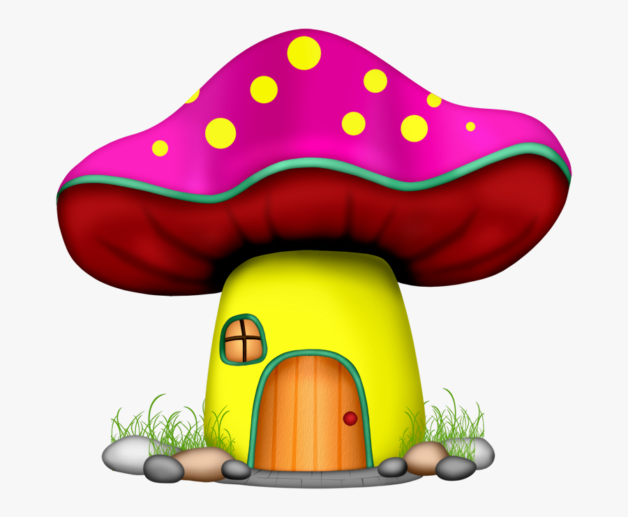 Фото, Автор I - Mushroom House Clipart Png, Transparent Clipart