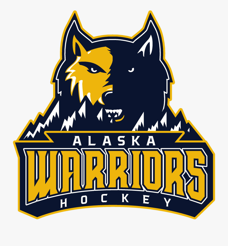 Logo Alaska Hockey, Transparent Clipart
