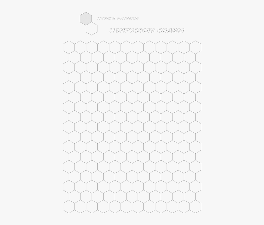 Click To View Full Size Image Hexagonal Tessellation - Symmetry, Transparent Clipart