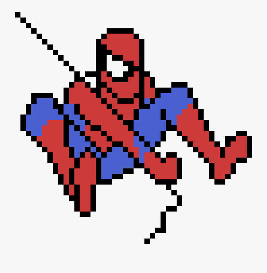 Homem Aranha Pixel Art , Free Transparent Clipart - ClipartKey.