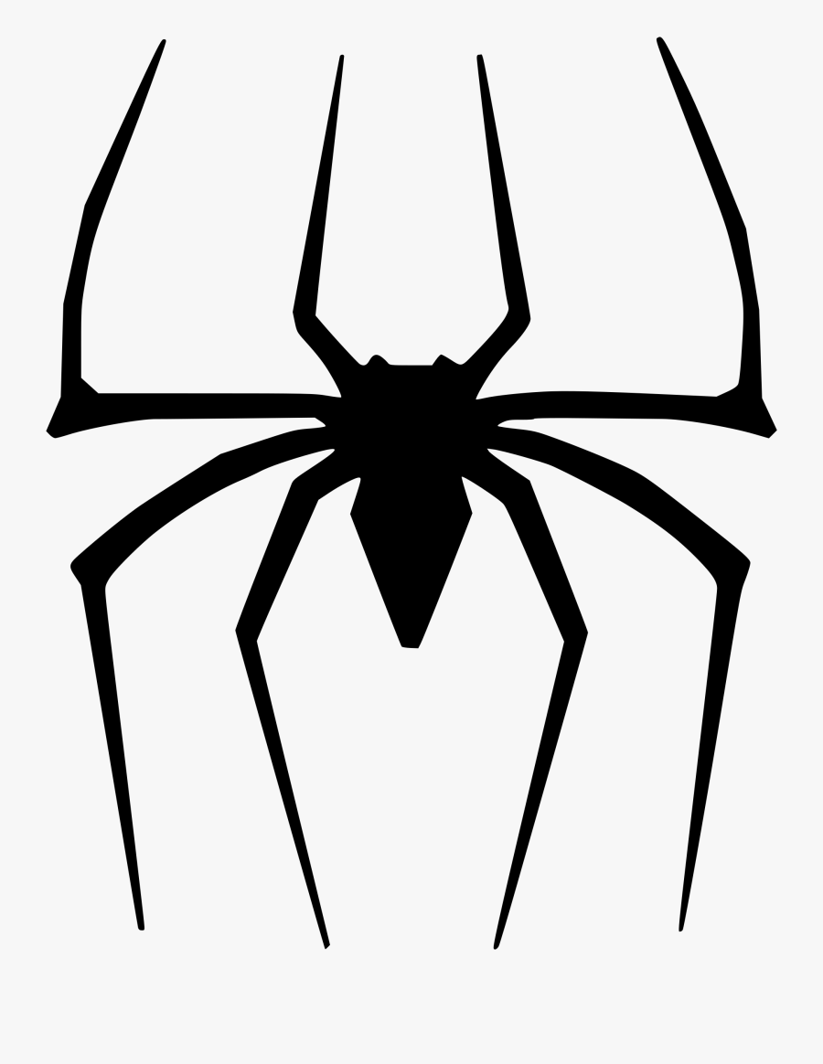 Spider Vector - Spider Man 2002 Symbol, Transparent Clipart