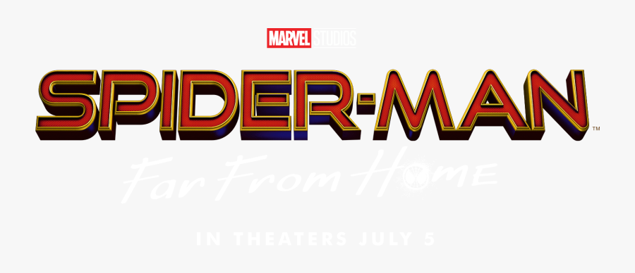 Far From Home - Spider Man Far From Home Logo, Transparent Clipart