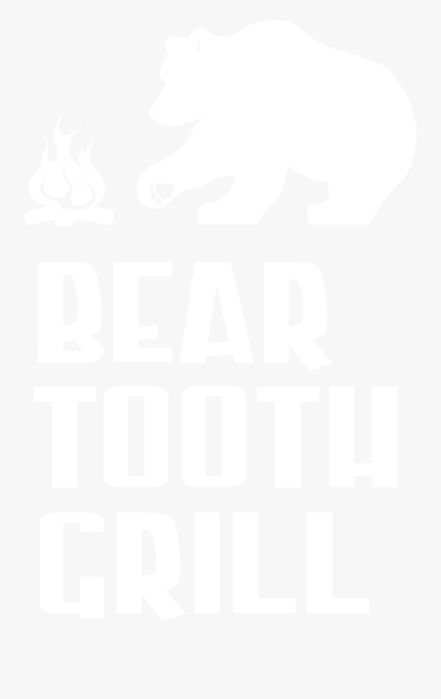 Bear Tooth Grill Burger, Transparent Clipart